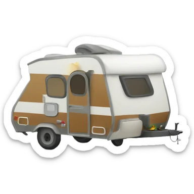 camper di Natale  sticker