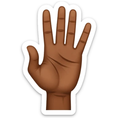 West side gang hand sign sticker