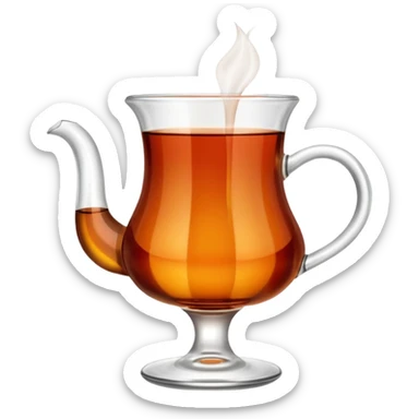 Turkish tea sticker