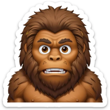 Bigfoot sticker