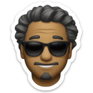 Raton laveur qui fait le signe du rock ‘n’ roll sticker