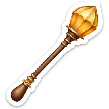 magician's wand sticker