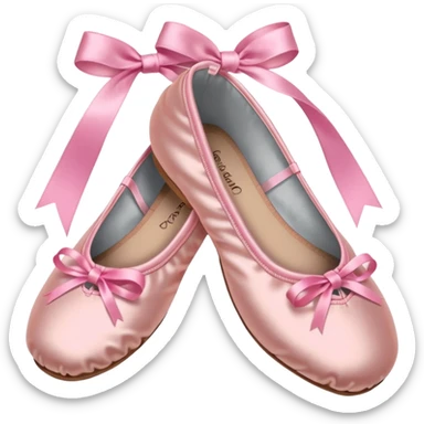 ballet shoes sticker