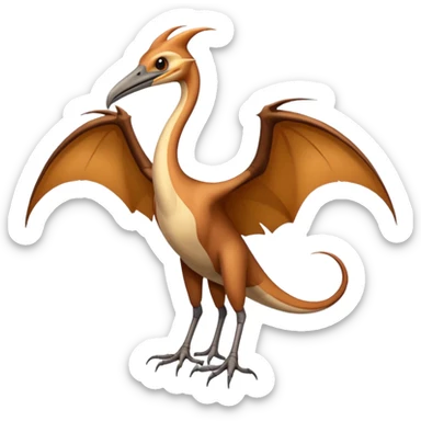 Make a quetzalcoatlus accurate  sticker