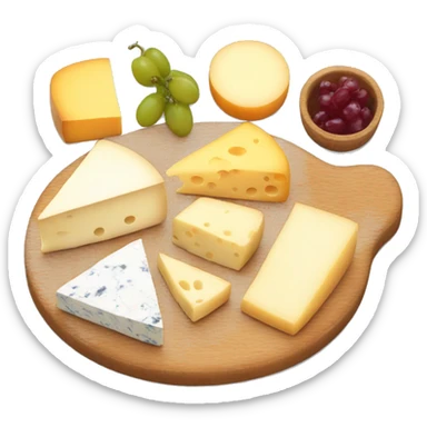 Cheeseboard sticker