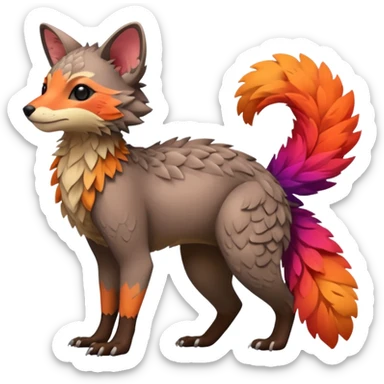 Modern Vernid-Trico-species by LiLaiRa full body sticker