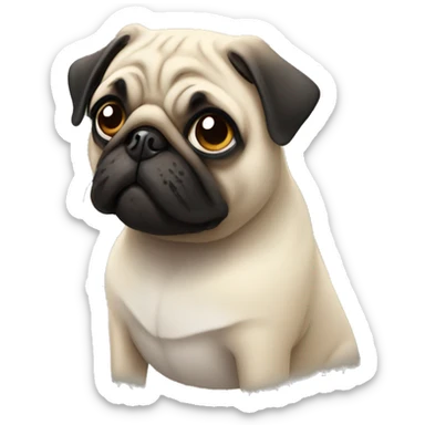 pug sticker