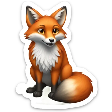 Call of the Wild Fox sticker