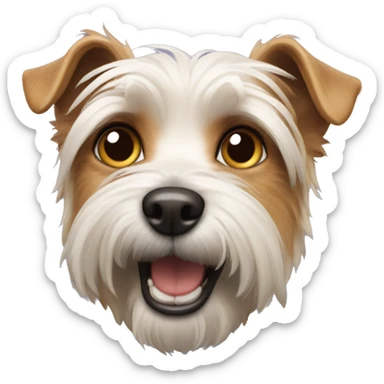 Yorsha terrier dog sticker