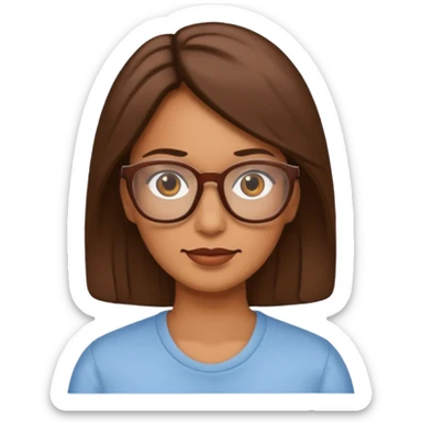 madre con jafas marrocina sticker