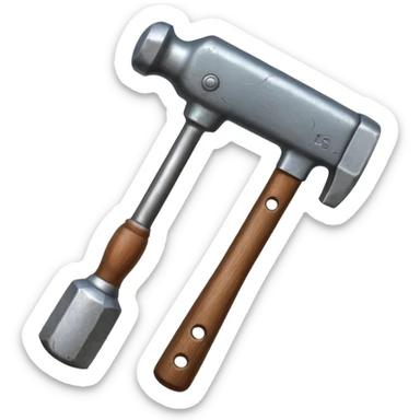 a default hammer, one hummer without anything else sticker