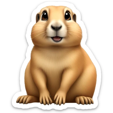 prairie dog sticker
