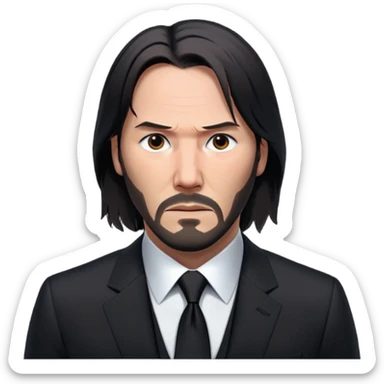 john wick sticker