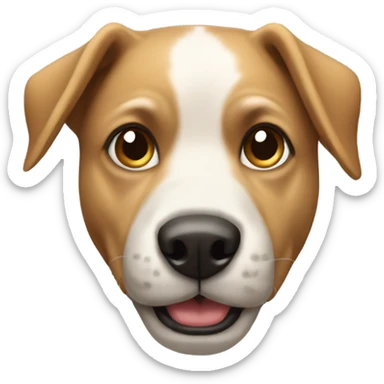 Perro ladrando sticker