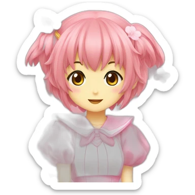 sakura card captor anime sticker