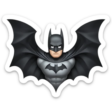 batman symbol sticker