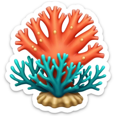 coral sticker