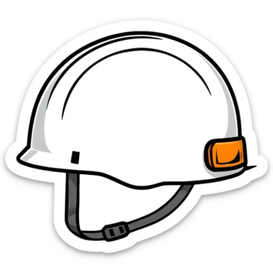 safety helmet sticker