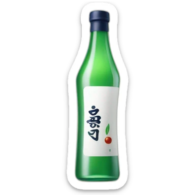 korean soju sticker