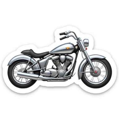 Bullet bike emoji sticker