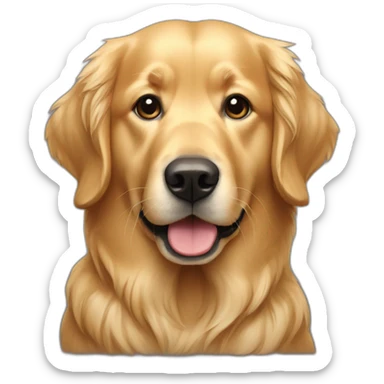 goldenretriever sticker