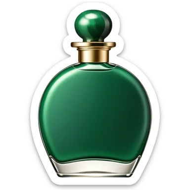 Rouge malachite perfume sticker