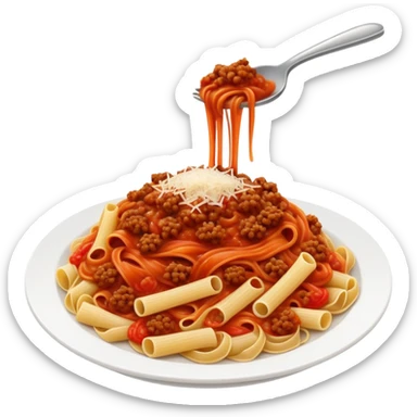 Bolognese pasta  sticker