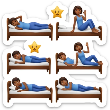 craeate me a series of emojis for those excersises:

Nose
Sit
Lay down
Spin
Focus
Drop
Walk next to me sticker
