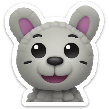 Jellycat stuffed toy sticker