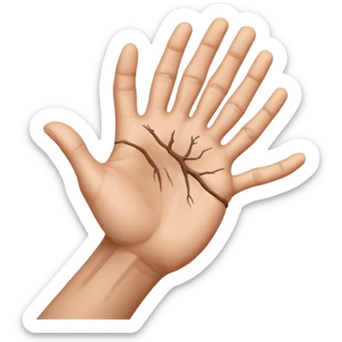 a hand in a flicking motion  sticker