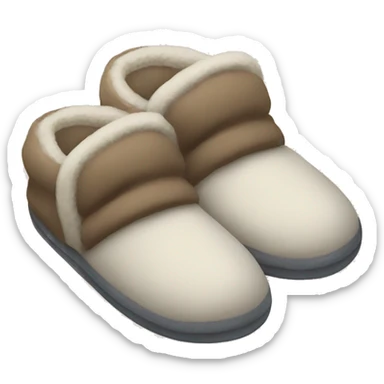 Cozy slippers sticker