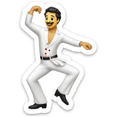 Marciano bailando flamenco  sticker