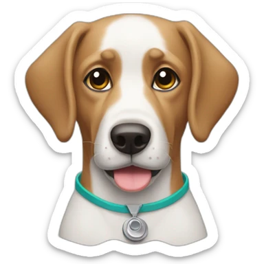 Perro nutricionista  sticker
