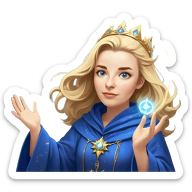 Cosmic Wizard sticker