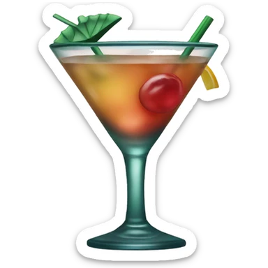 Cocktail sticker