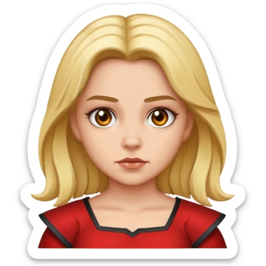 Slayer Charlotte from Fortnite sticker