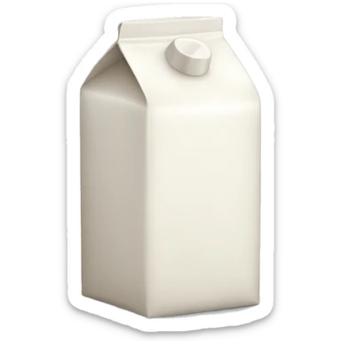 milk carton sticker