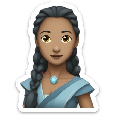 katara avatar sticker