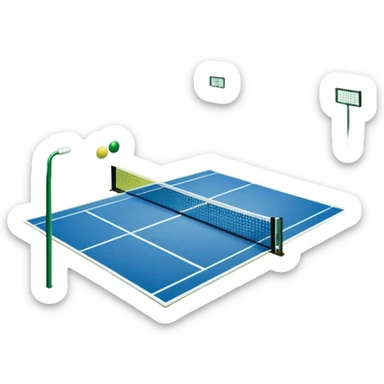 Campo da padel sticker