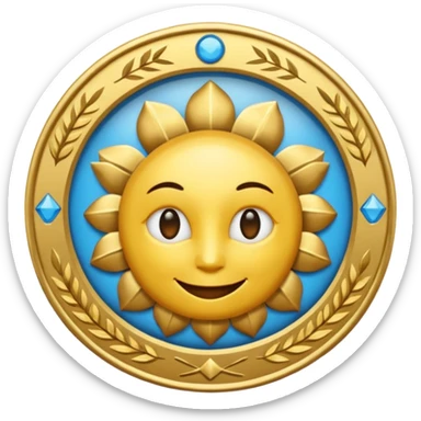 Badge de certifié pour une personalité sélèbre sticker