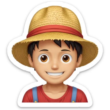 Luffy sticker
