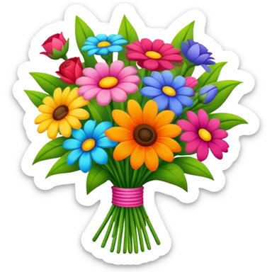 flowers sticker