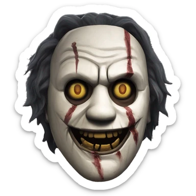 Dead by daylight leatherface sticker