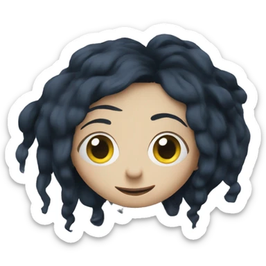 Coraline emoji sticker