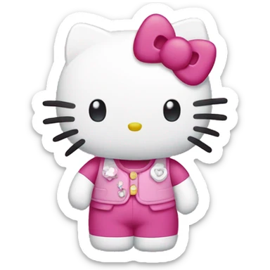 Hello-kitty hello-kitty sticker