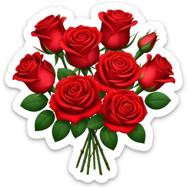 Roses sticker