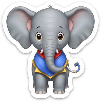 not urdu or bengali dumbo use hindi phrases sticker