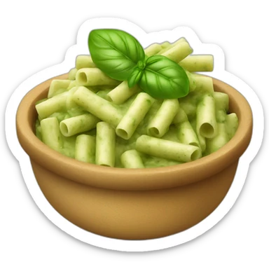 Pâtes au pesto sticker