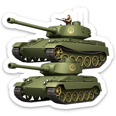 World of Tanks and World of Warcraft  sticker