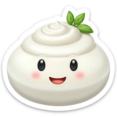 Mozzarella di bufala sticker